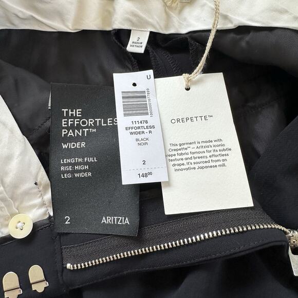 Aritzia The Effortless Pants Wider High Rise Full Length - Picture 11 of 15